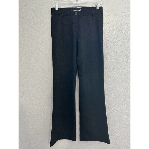 Betabrand Pants - Betabrand Women’s Wide Leg Yoga Dress Gray Charcoal Comfort Stretch Pants Small